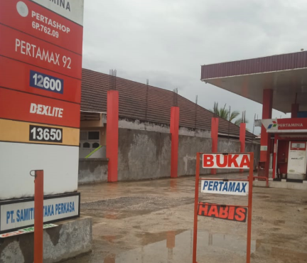 pertamax habis